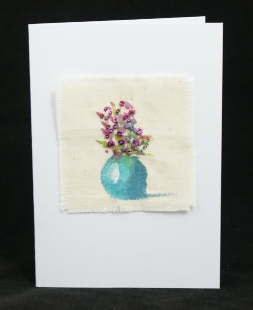 Embroidered card design 2.